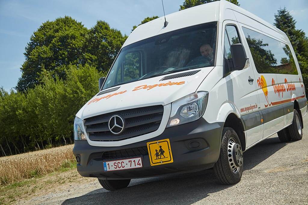 Mercedes Sprinter autocar Voyages Degrève