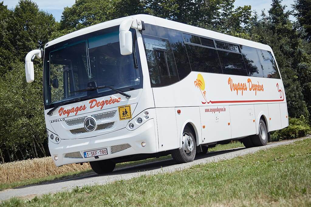 Mercedes Appollo autocar Voyages Degrève