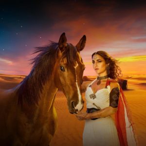 Spectacle de Cavalluna avec les Voyages Degrève