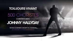Photo 500 choristes Johnny Hallyday - 500 Choristes chantent avec Johnny Hallyday Photo 500 choristes Johnny Hallyday - 500 Choristes chantent avec Johnny Hallyday