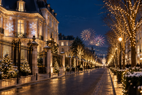 Photo Epernay IA - Reims & Epernay - Marché de Noël et Habits de Lumière